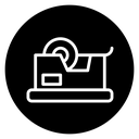 Tape dispenser icon