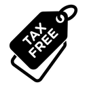 Tax free set 02 icon