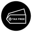 Tax free icon