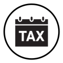 Tax reminder icon