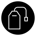 Tea bag icon