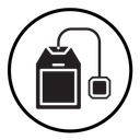 Tea bag icon