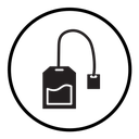 Tea bag icon