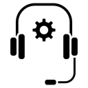 Technical Support Headset Gear icon