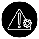 Technical warning icon
