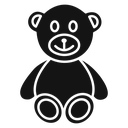 Teddy bear icon