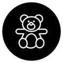 Teddy bear 2 icon