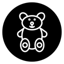Teddy bear icon