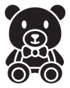 Teddy bear icon