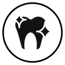 Teeth cleaning icon