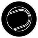 Tennis ball icon