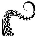 Tentacles octopus icon