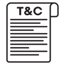 Terms and Conditions icon