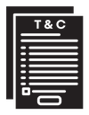 Terms and conditions icon