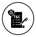 Terms and Conditions SVG icon - Filled