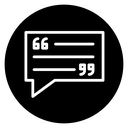 Testimonial icon