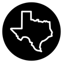 Texas map icon