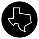 Texas map icon