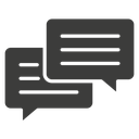 Text chat icon