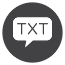 Text Message Bubble icon