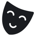 Theater masks 3 icon