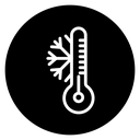 Thermometer cold icon