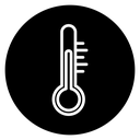 Thermometer half 2 icon