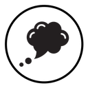 Think bubble icon