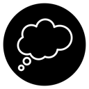 Think bubble icon