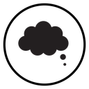 Thinking bubble icon