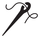 Thread needle icon