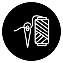 Thread needle icon