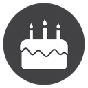 Three Candle Cake icon