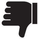 Thumbs down icon