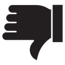 Thumbs down icon