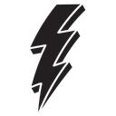 Thunder bolt icon