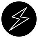 Thunder bolt icon