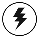 Thunder bolt icon