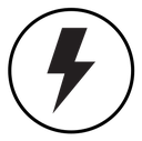 Thunder bolt icon