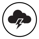 Thunder lightning icon