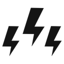 Thunder lightning icon