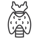 Thyroid gland icon