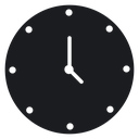 Time clock 3 icon