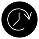 Time forward icon