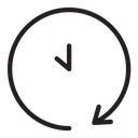 Time forward icon