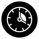 Time frame concept icon