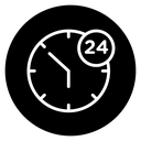 Time twenty four icon