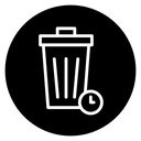 Time waste icon
