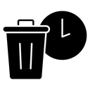 Time waste icon