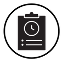 Timesheet icon